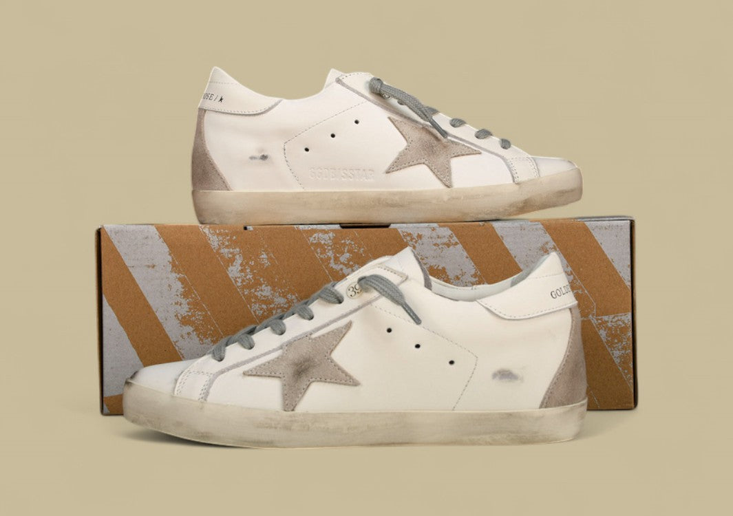 Golden Goose Ggdb Superstar White/Grey
