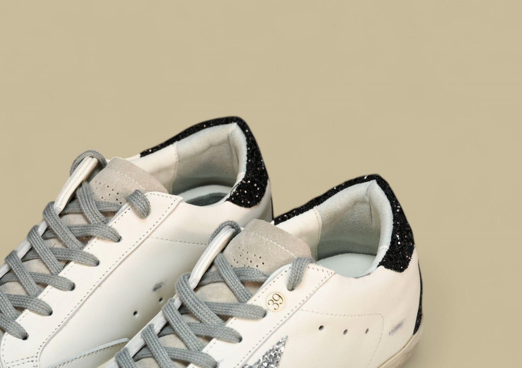 Golden Goose Ggdb Superstar White/Silver/Black