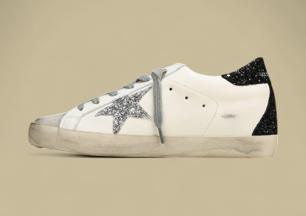 Golden Goose Ggdb Superstar White/Silver/Black