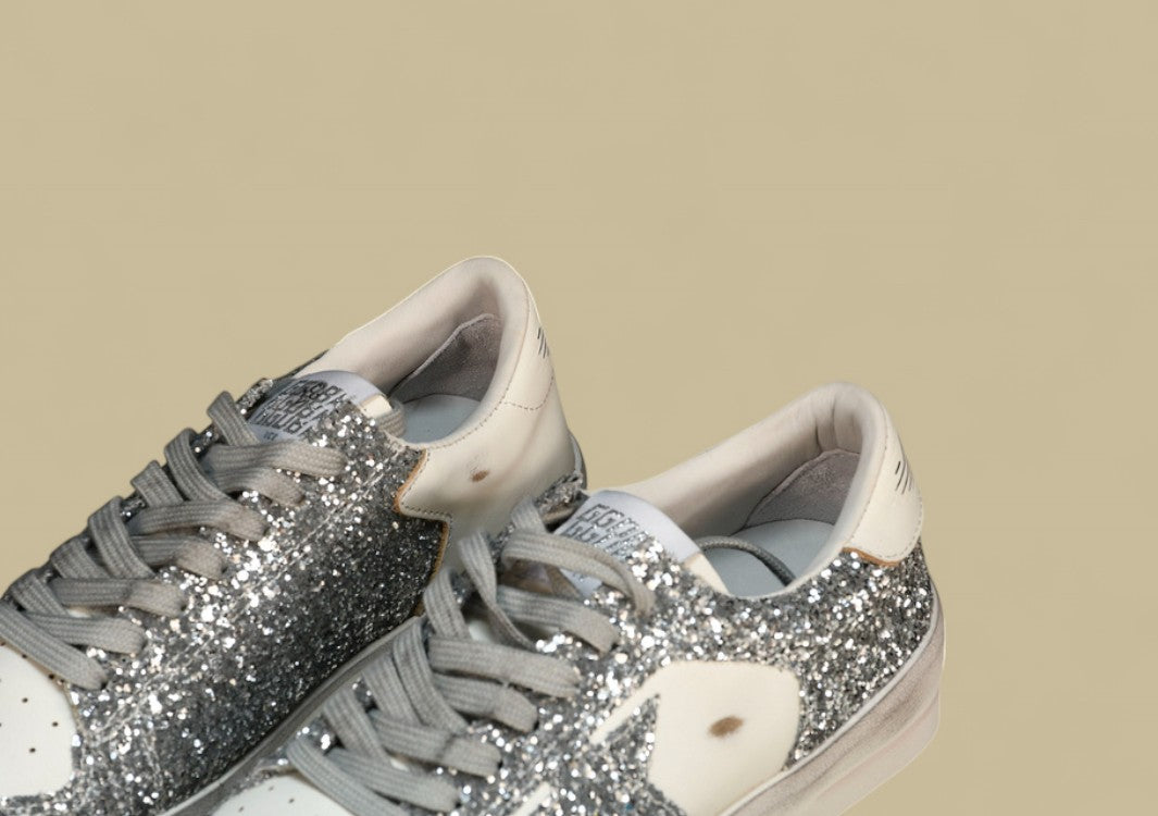 Golden Goose Ggdb Superstar White/Silver