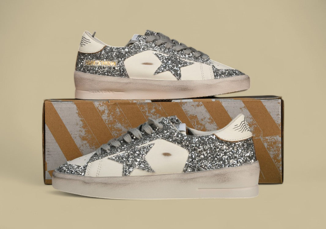 Golden Goose Ggdb Superstar White/Silver