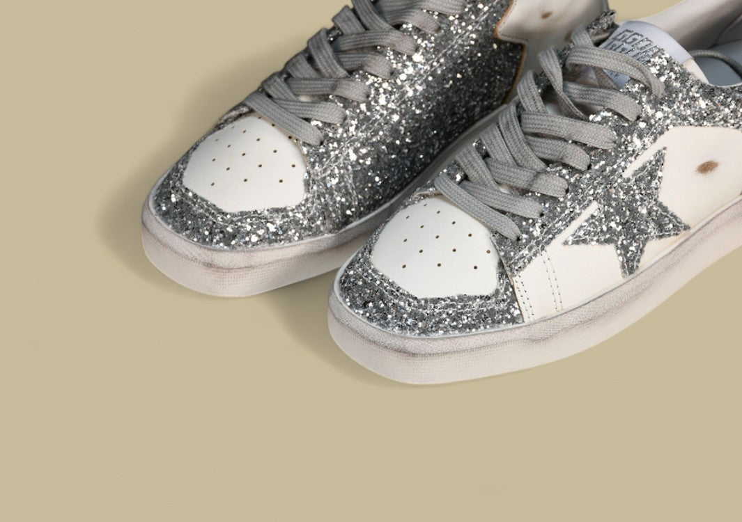 Golden Goose Ggdb Superstar White/Silver