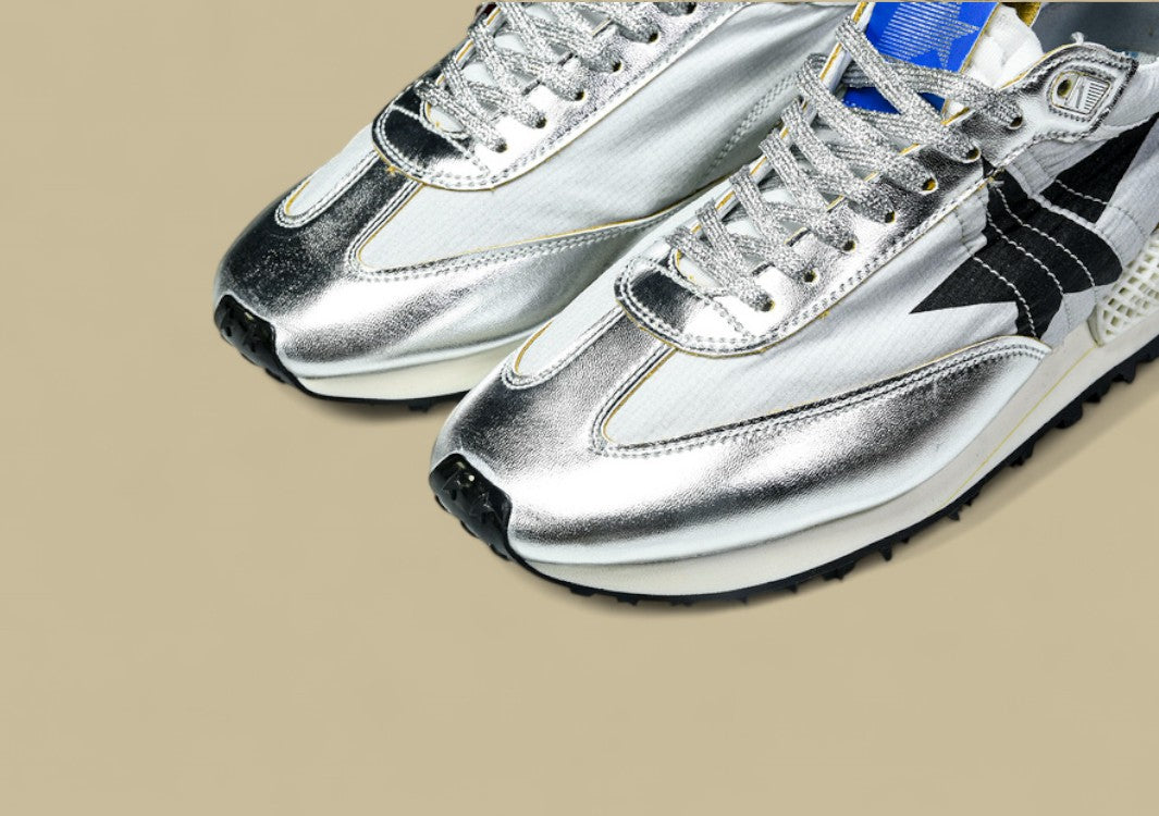 Golden Goose Marathon Black/Grey/Silver