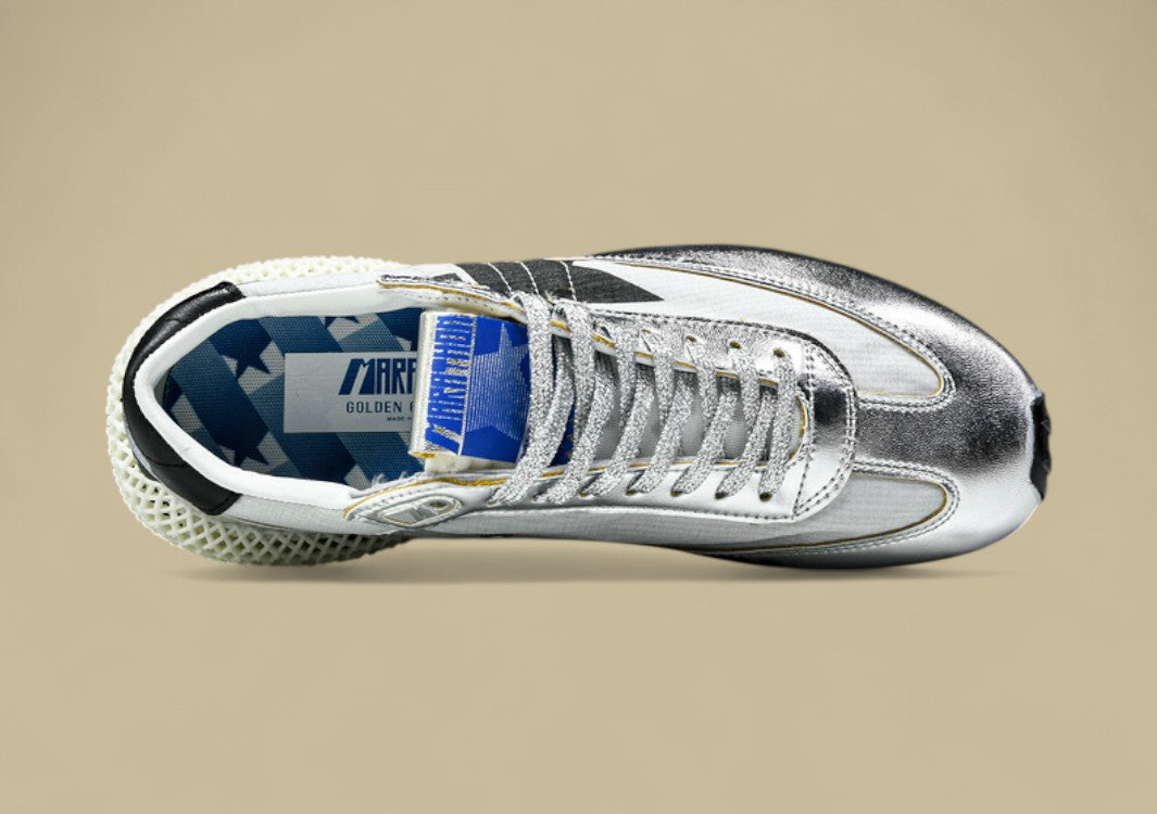 Golden Goose Marathon Black/Grey/Silver