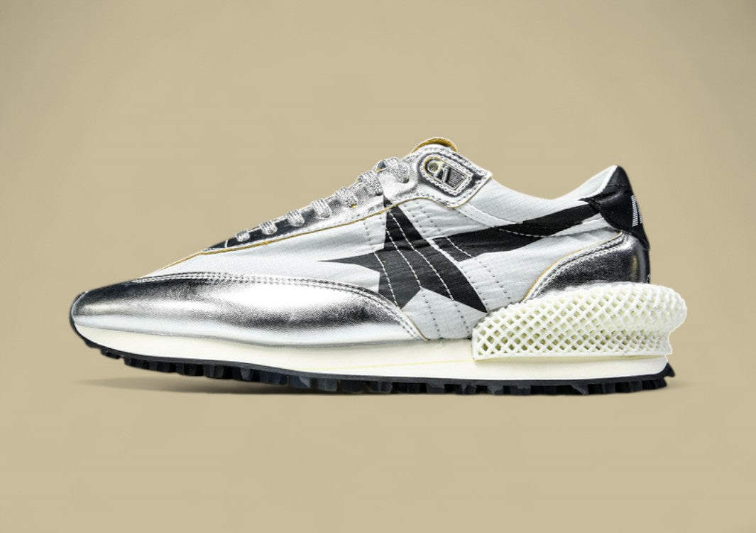 Golden Goose Marathon Black/Grey/Silver
