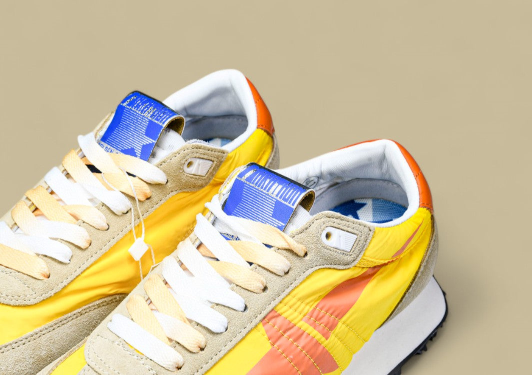 Golden Goose Marathon Grey/Yellow/Orange/Blue