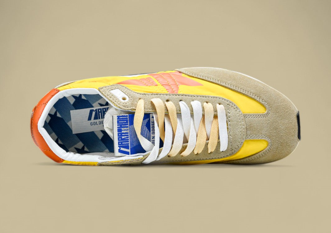 Golden Goose Marathon Grey/Yellow/Orange/Blue