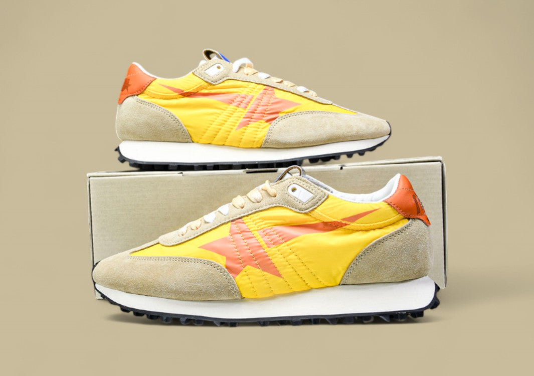 Golden Goose Marathon Grey/Yellow/Orange/Blue