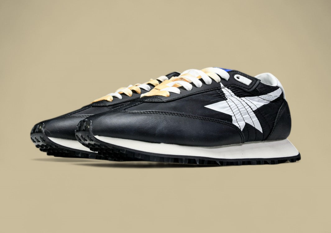 Golden Goose Marathon Low Top Living Casual Shoes Black/White