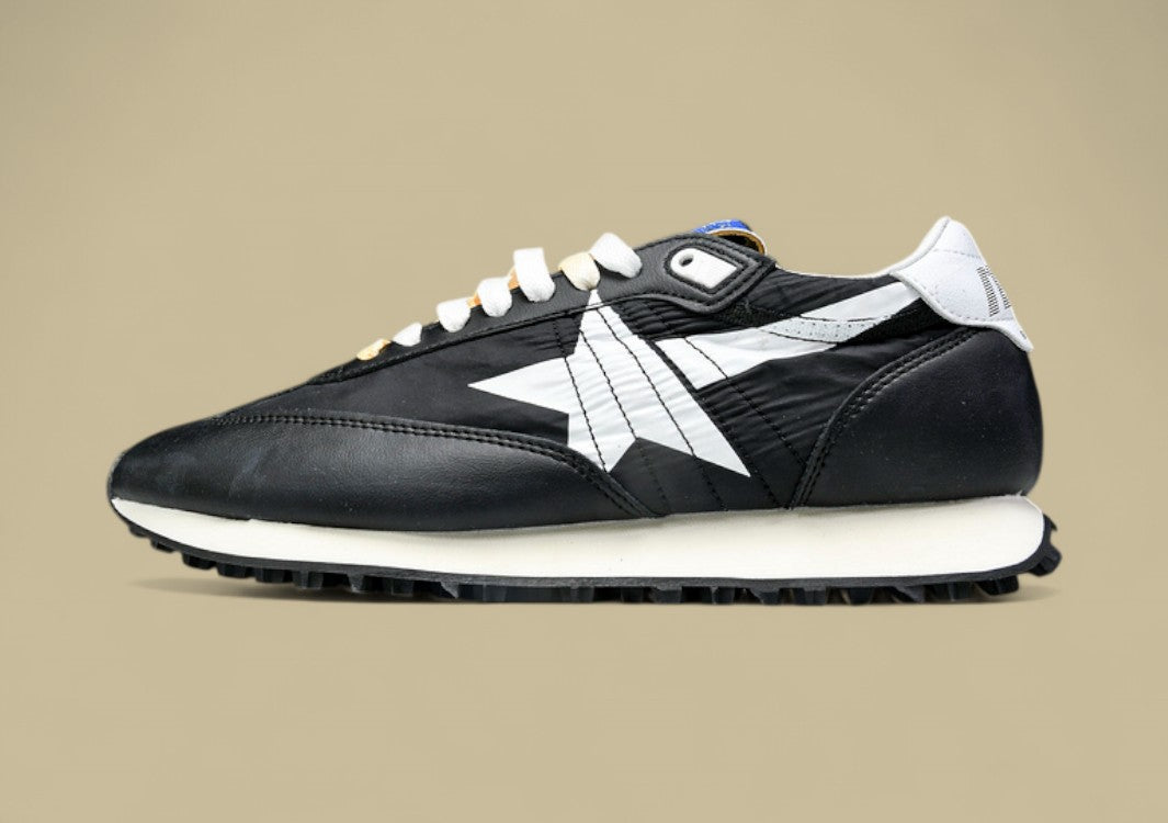 Golden Goose Marathon Low Top Living Casual Shoes Black/White