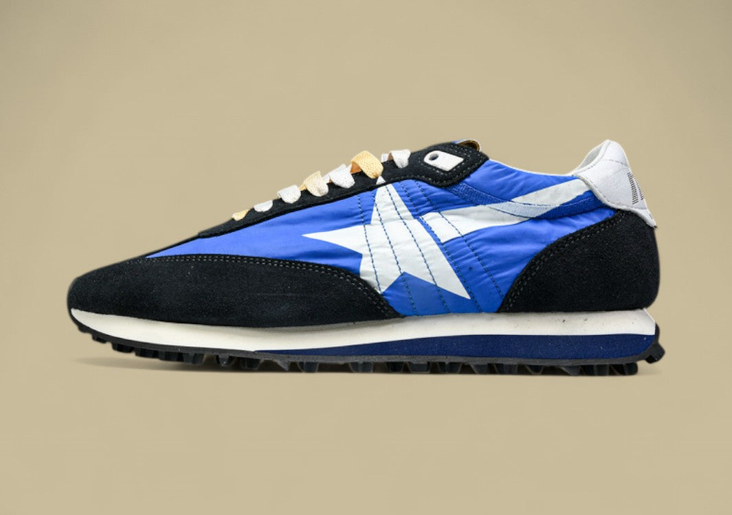 Golden Goose Marathon Low Top Living Casual Shoes Dark Blue/White