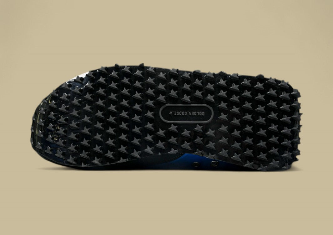 Golden Goose Marathon Low Top Living Casual Shoes Dark Blue/White