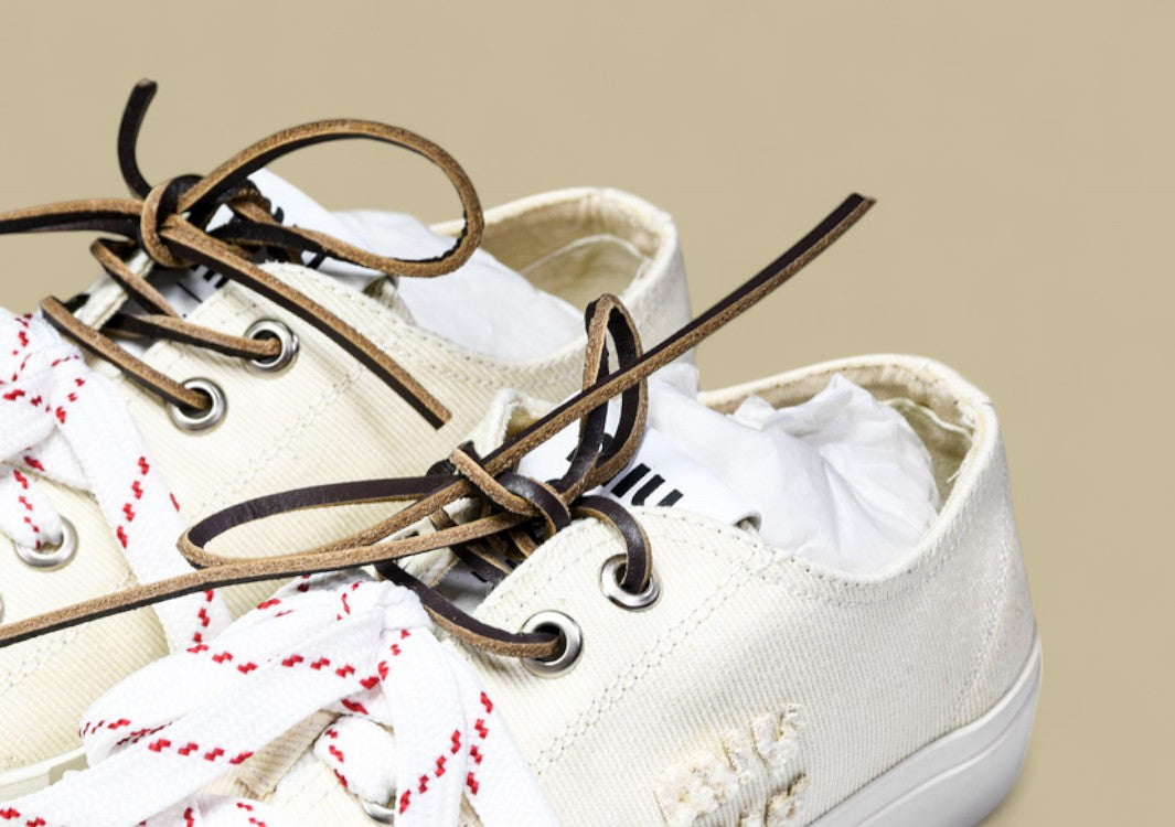 Golden Goose Miu Miu 25 White/Red/Brown