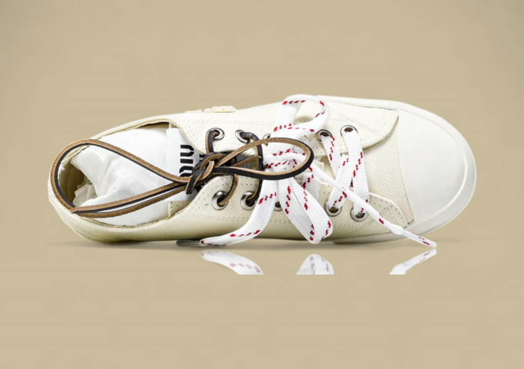 Golden Goose Miu Miu 25 White/Red/Brown