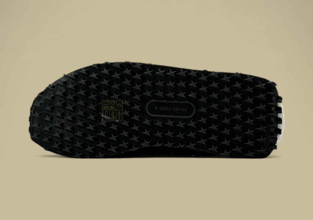 Golden Goose Running Marathon Platform Sneakers Black/Grey