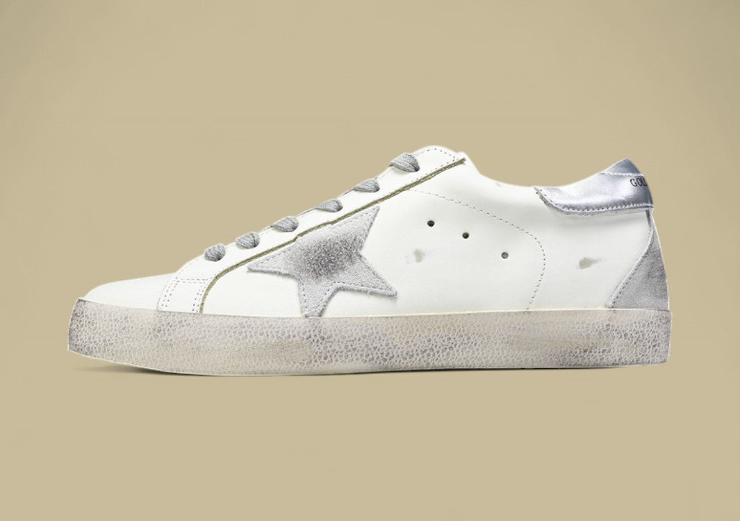 Golden Goose Super-star White-Grey