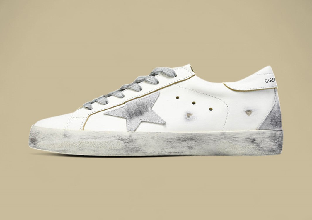Golden Goose Super-star White/Grey
