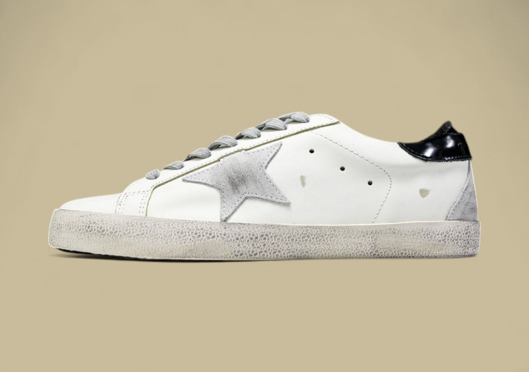 Golden Goose Super-star White/Grey/Black