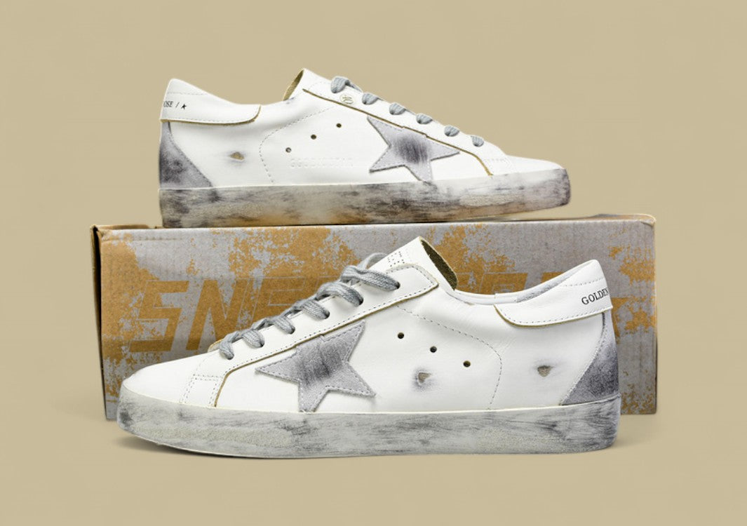 Golden Goose Super-star White/Grey