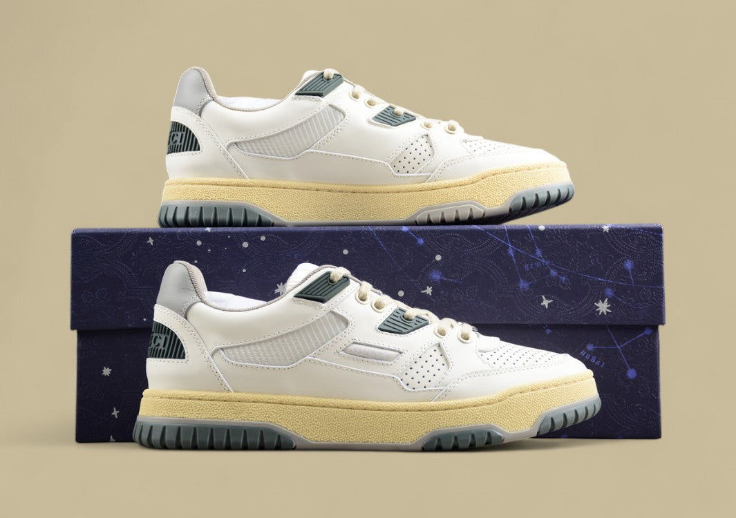 Gucci Casual Retro Latest Hit Retro Sneakers White Shoes