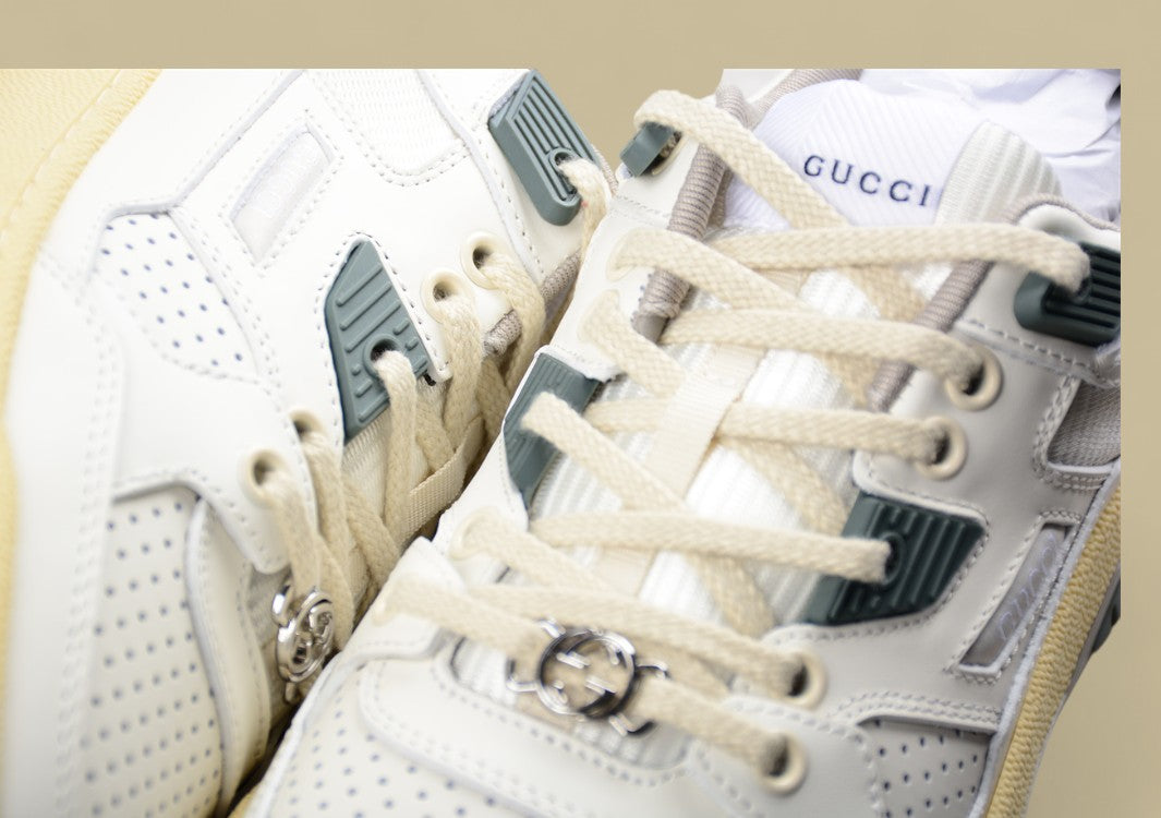 Gucci Casual Retro Latest Hit Retro Sneakers White Shoes