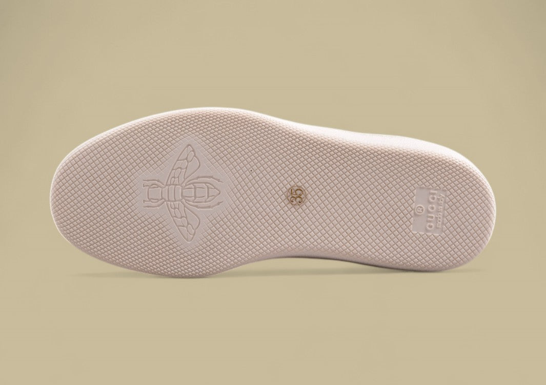 Gucci Green Retro Sneakers Heritage-Inspired Low-Tops with Signature GG Branding