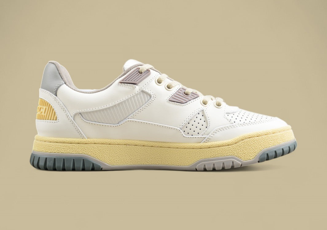 Gucci Retro Low-Top Sneakers Vintage White Street Style with Chunky Sole