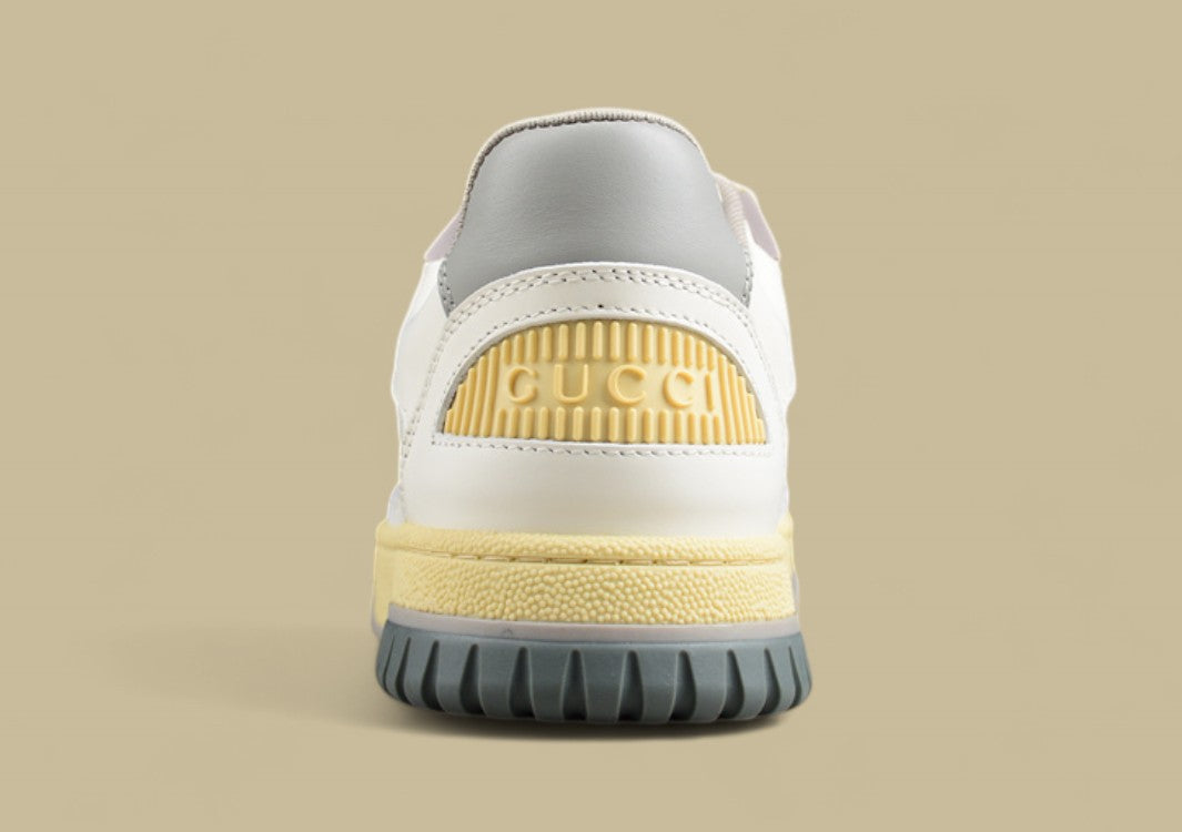 Gucci Retro Low-Top Sneakers Vintage White Street Style with Chunky Sole