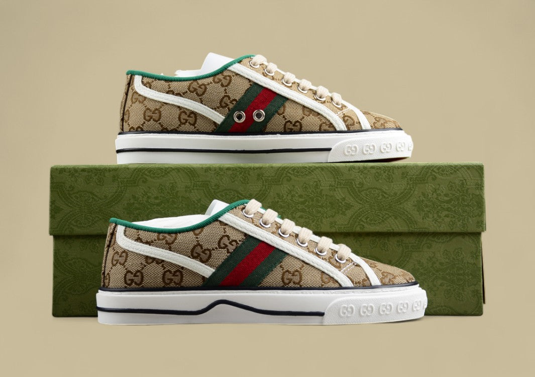 Gucci Tennis GG Supreme Canvas Sneaker
