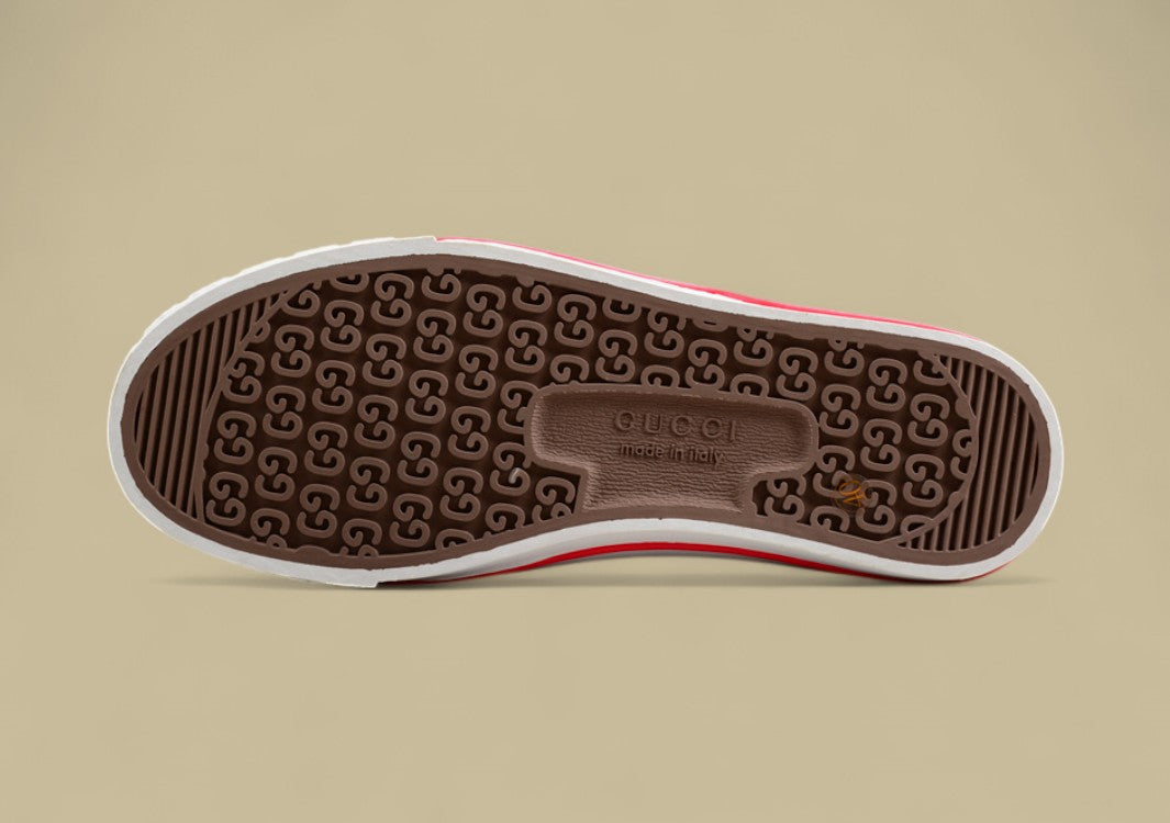 Gucci Tennis Low-Top Sneaker In Black GG Canvas