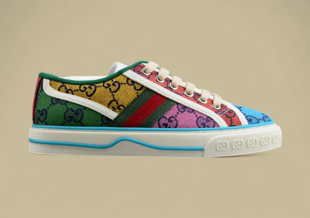 Gucci Tennis Multicolor GG Monogram Sneaker