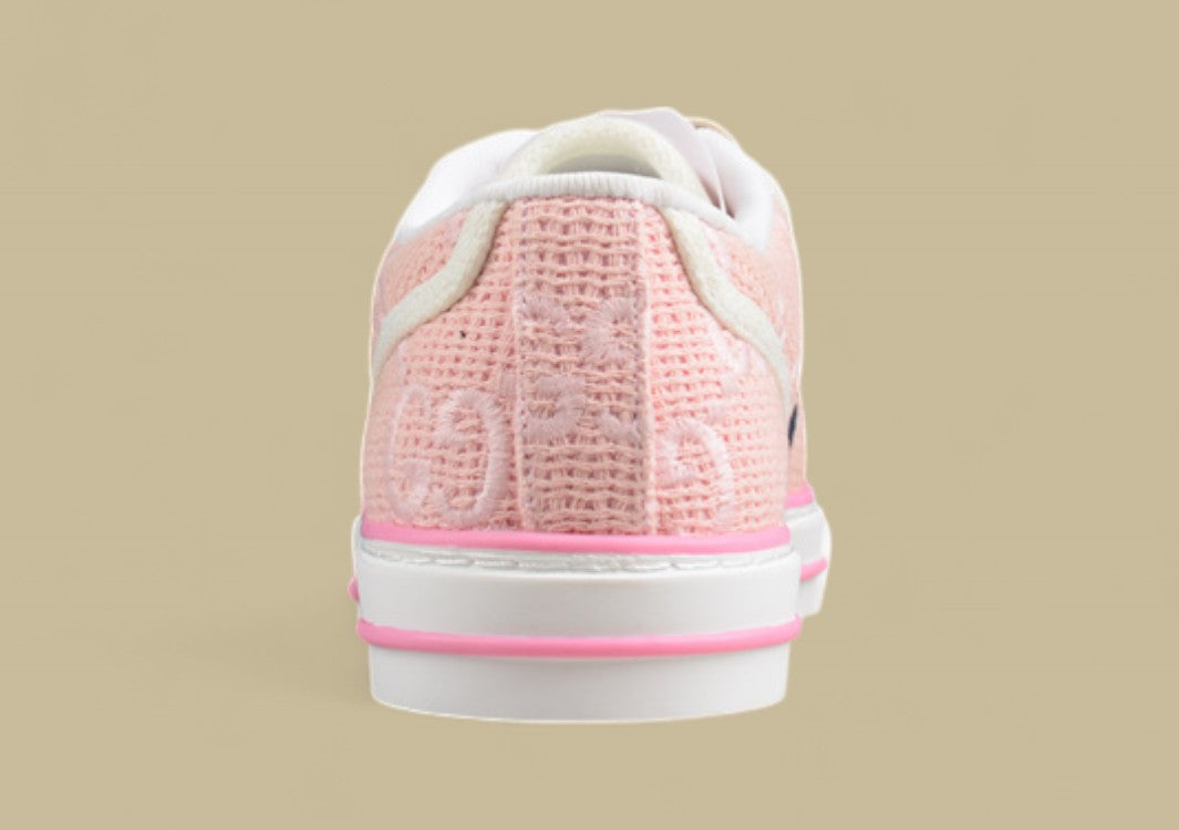 Gucci Tennis Pink GG Canvas Sneaker