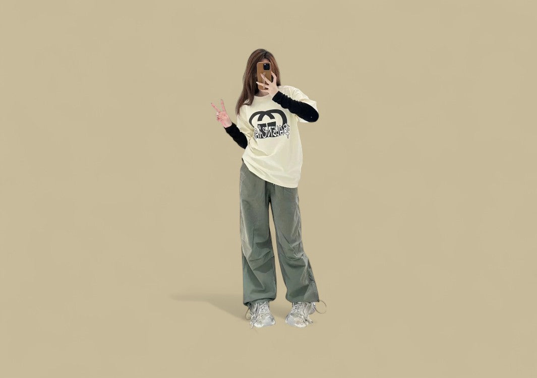 Gucci x Balenciaga Double G Logo T-Shirt – Beige