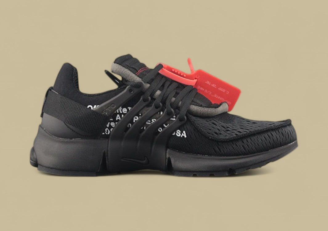 H12 Air Presto x Off-White Black White Cone Replica
