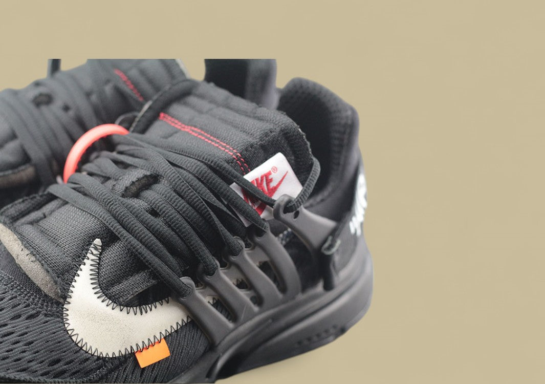 H12 Air Presto x Off-White Black White Cone Replica