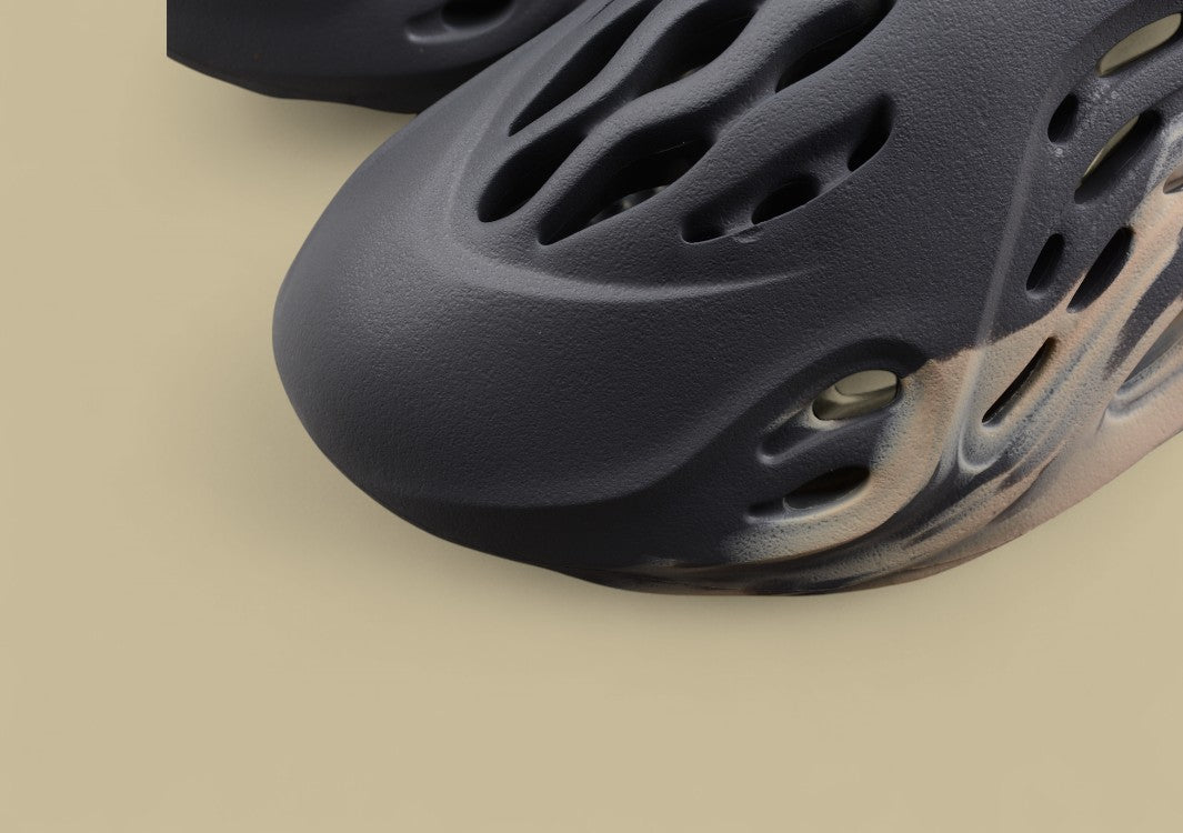 Kanye West Yeezy Foam Runner MX Sand Gray and Yellow Mix