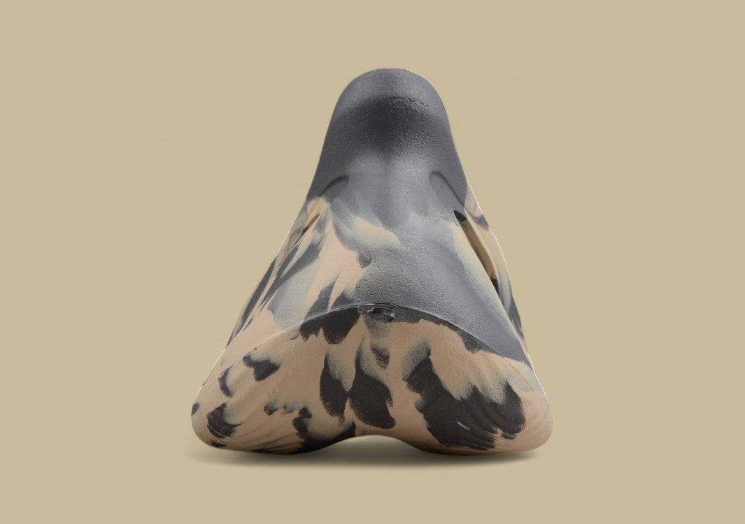 Kanye West Yeezy Foam Runner MX Sand Gray and Yellow Mix