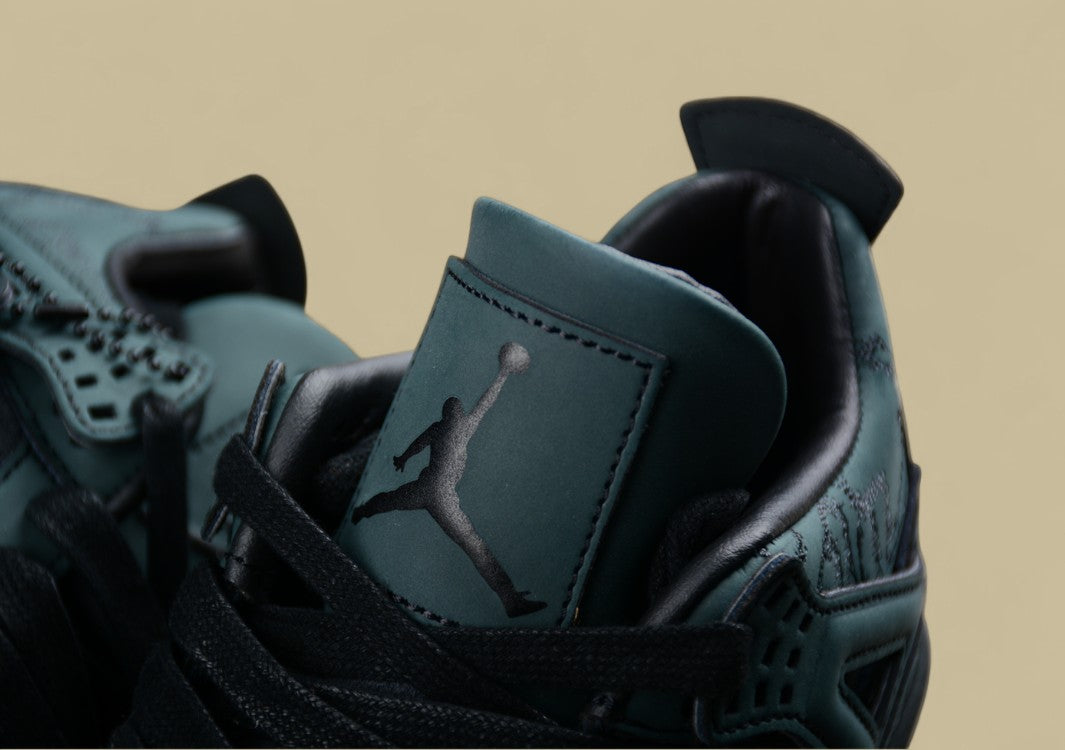 Kaws x Air Jordan 4 Black