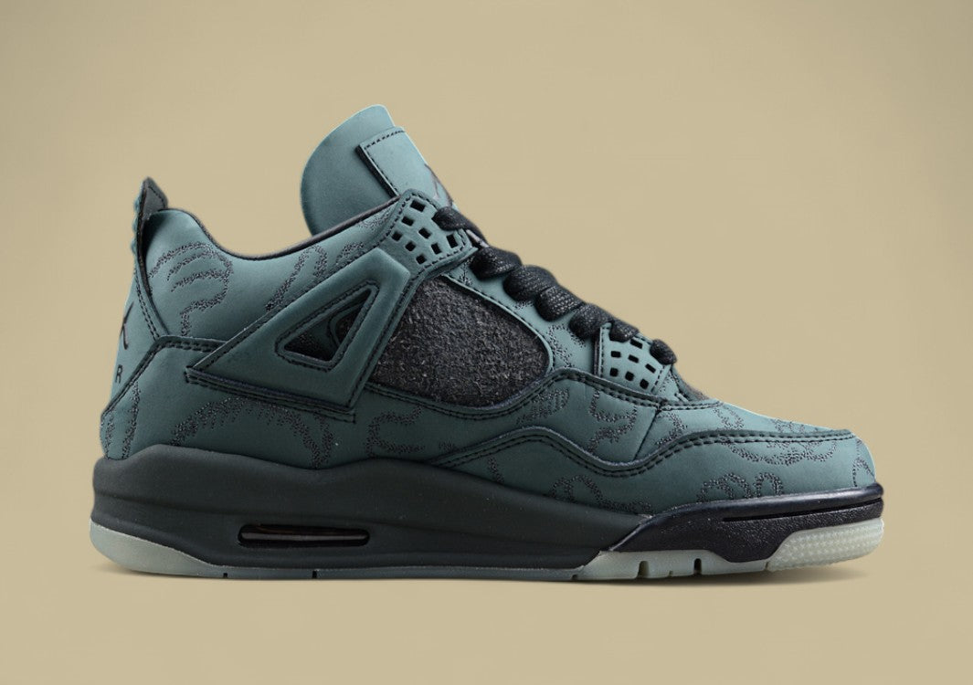 Kaws x Air Jordan 4 Black