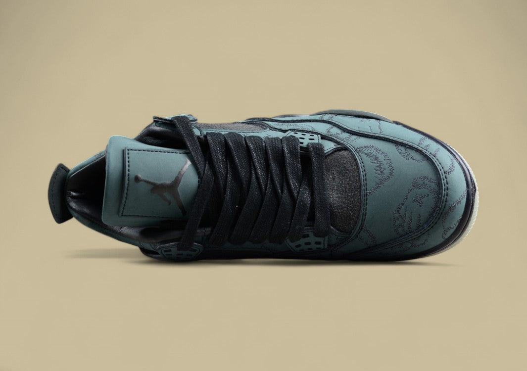 Kaws x Air Jordan 4 Black