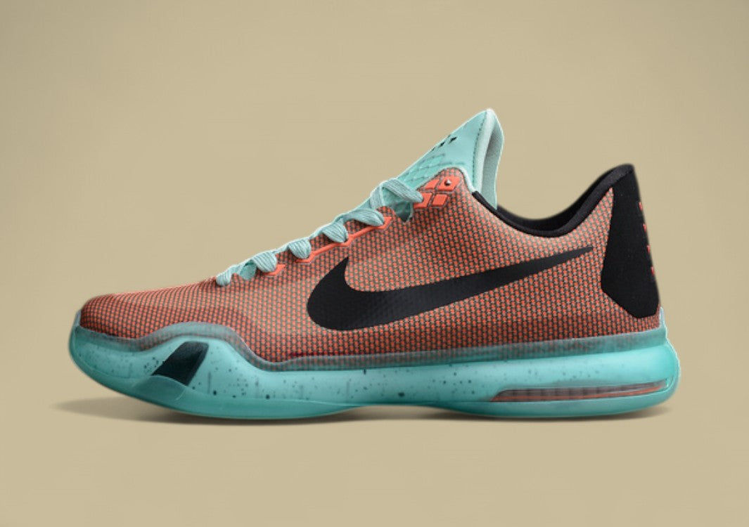 Kobe 10 Easter Hot Lava/Sunset Glow-Black