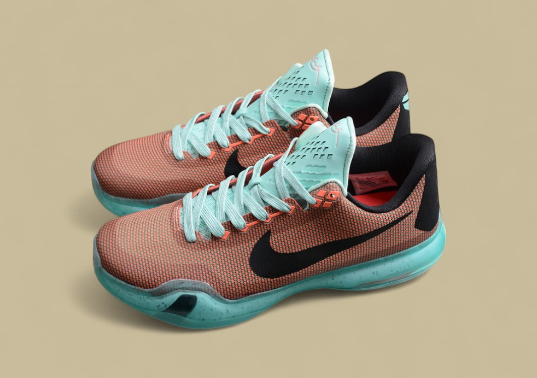 Kobe 10 Easter Hot Lava/Sunset Glow-Black
