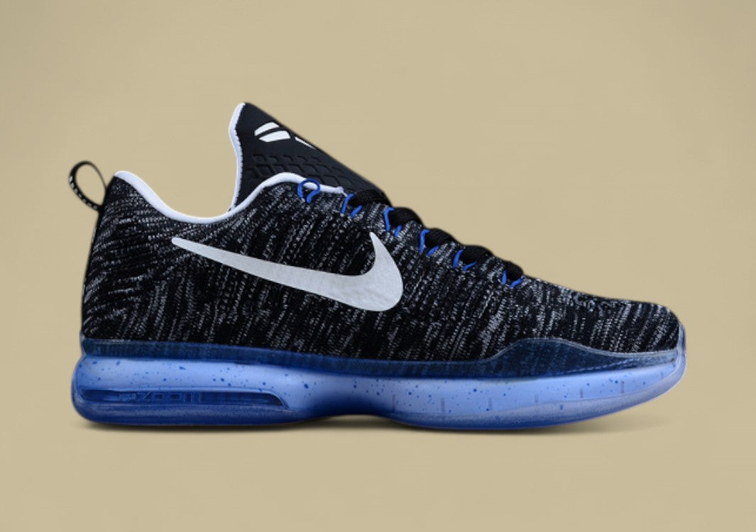 Kobe 10 Elite Premium HTM Shark Jaw White/Black/Blue