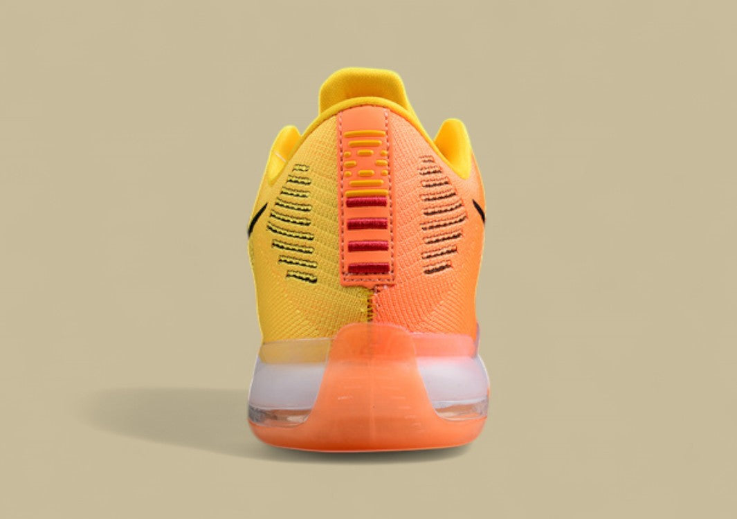 Kobe 10 Elite Rivalry Total Orange/Laser Orange/Tumbled Grey/Black