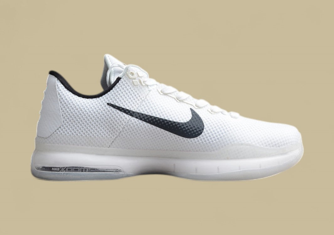 Kobe 10 Fundamentals White/Black-Wolf Grey
