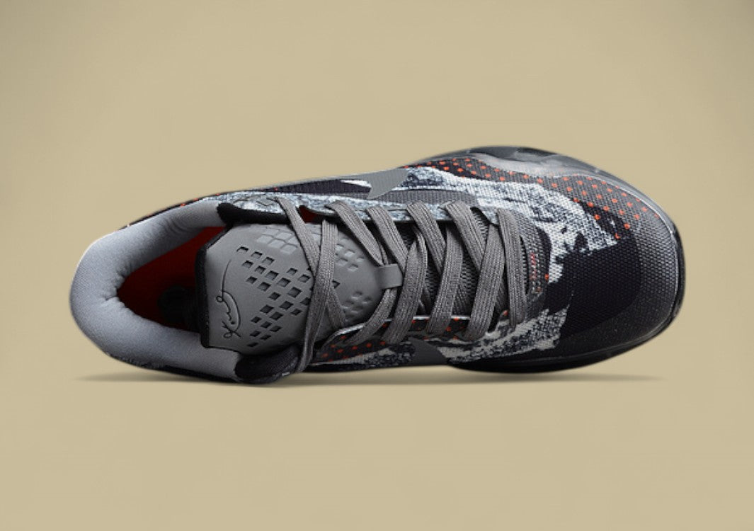 Kobe 10 Pain Tumbled Grey/Night Silver-White-Black