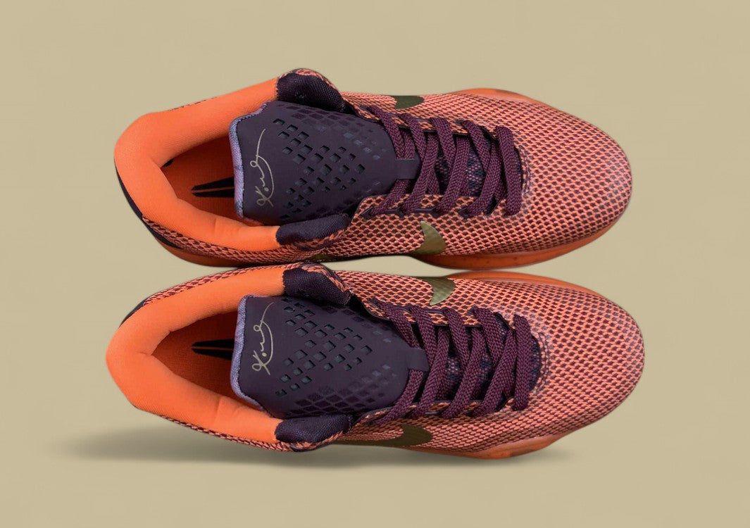 Kobe 10 Silk Merlot/Metallic Gold-Villain Red-Total Orange