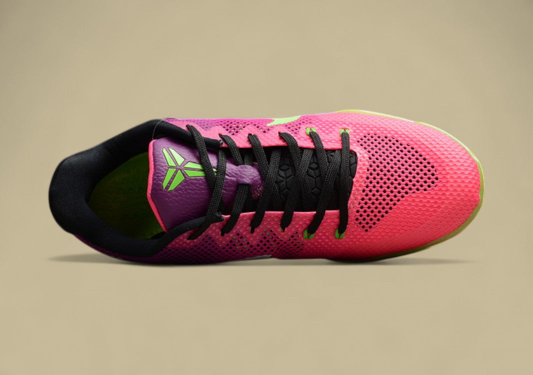 Kobe 11 EP Mambacurial Pink Flash/Action Green-Red Plum