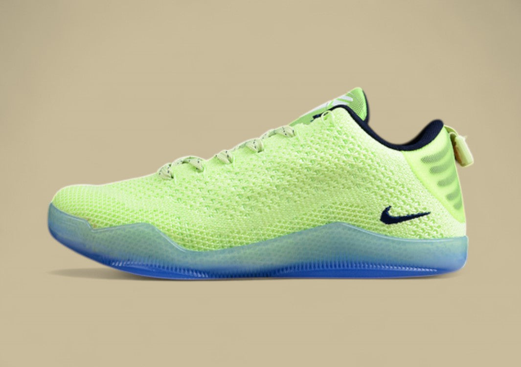 Kobe 11 Elite Low 4KB Ghost of Christmas Past Liquid Lime/Dark Obsidian