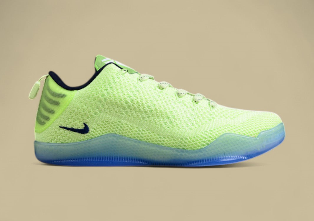 Kobe 11 Elite Low 4KB Ghost of Christmas Past Liquid Lime/Dark Obsidian